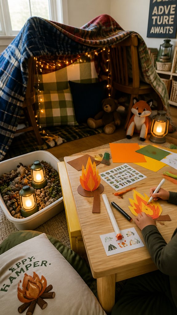 indoor camping diy essentials