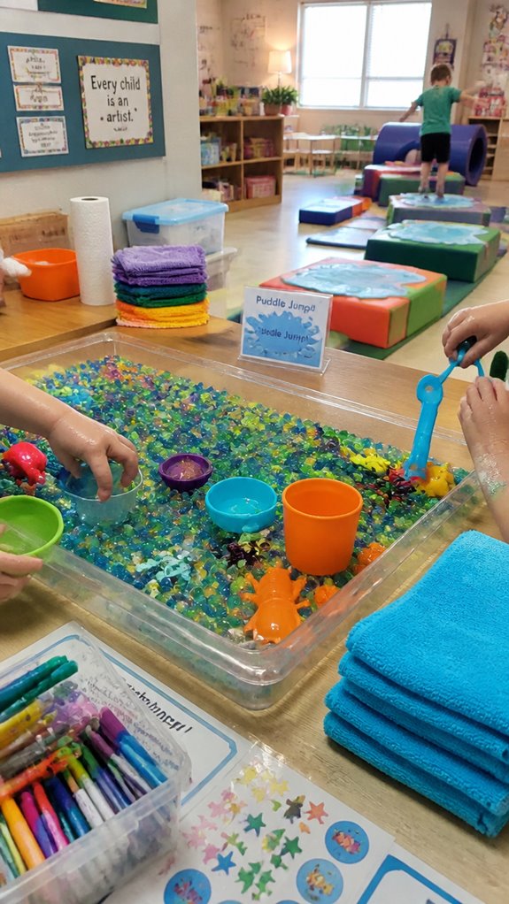 indoor water sensory activities