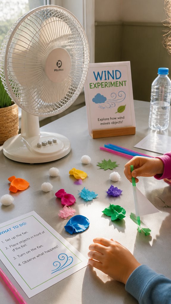 indoor wind experiment fun