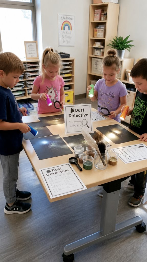 kids fun dust hunt