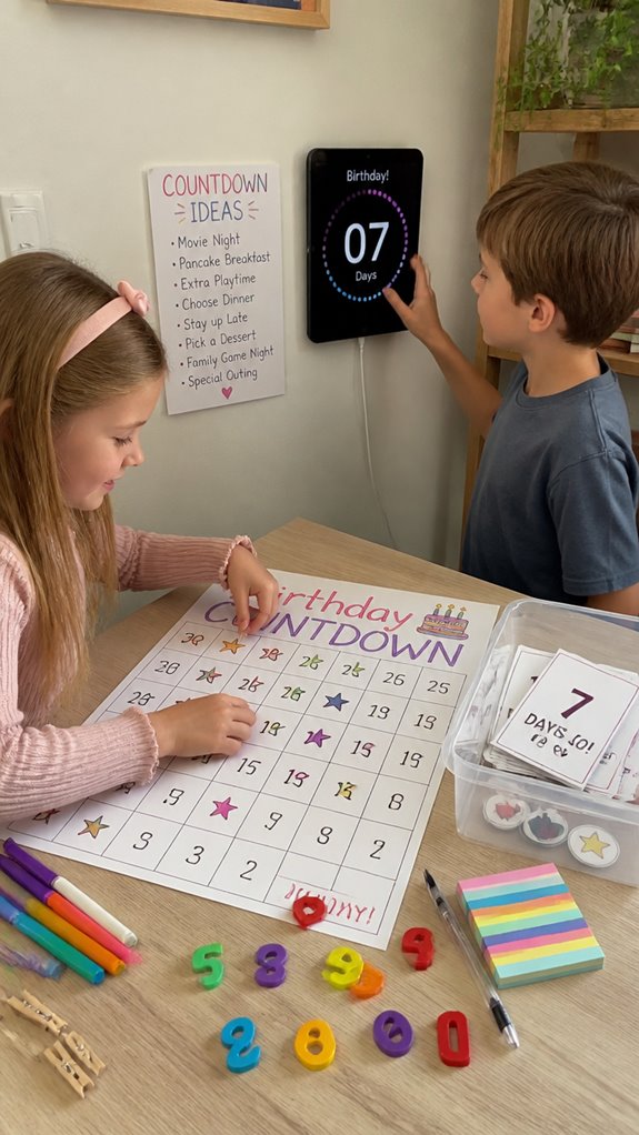 modern eco friendly countdown clocks