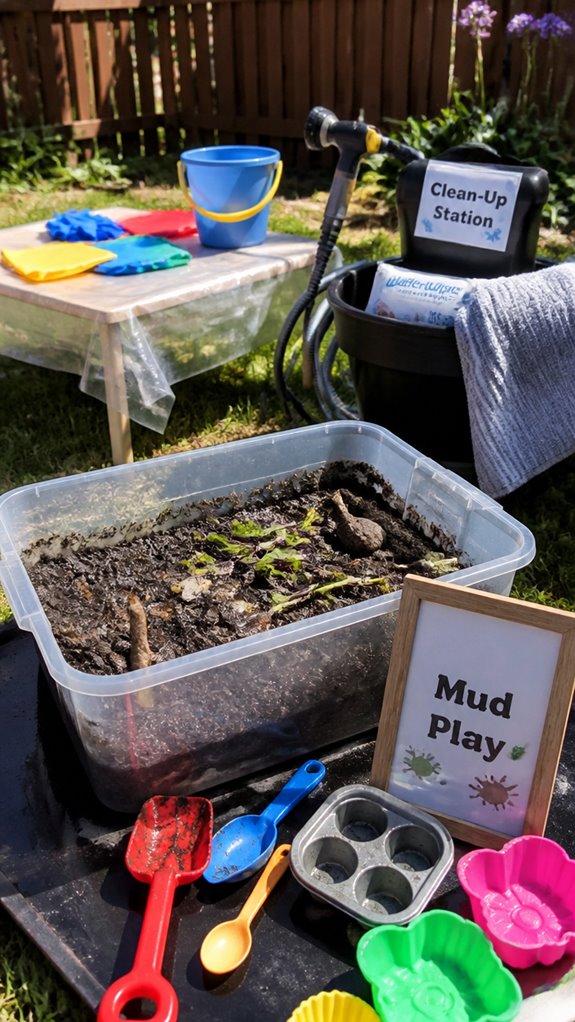 mud play safety tips