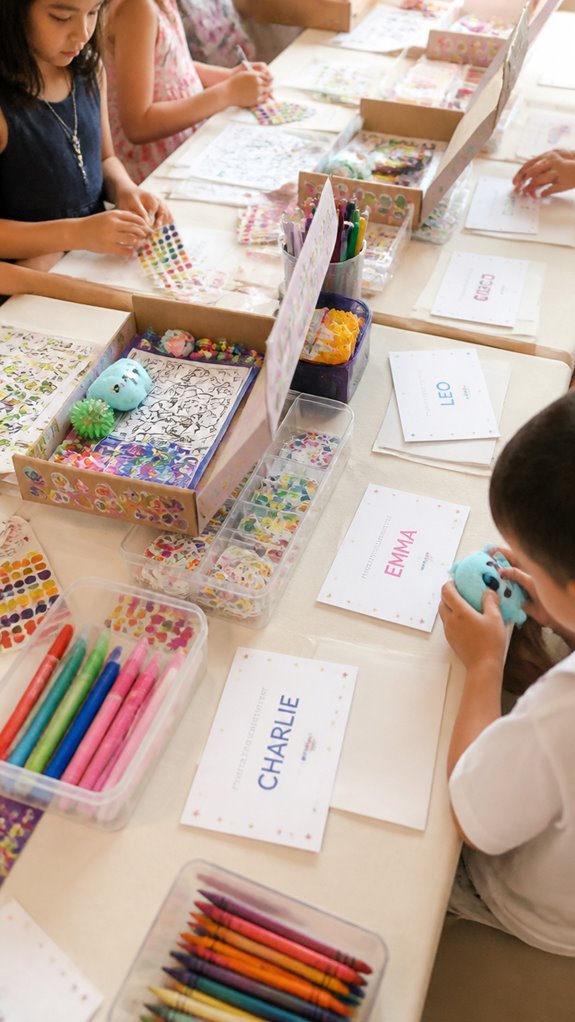 personalized kid activity kits