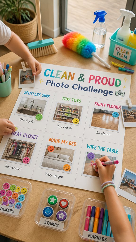 photo challenges showcase cleaning progress