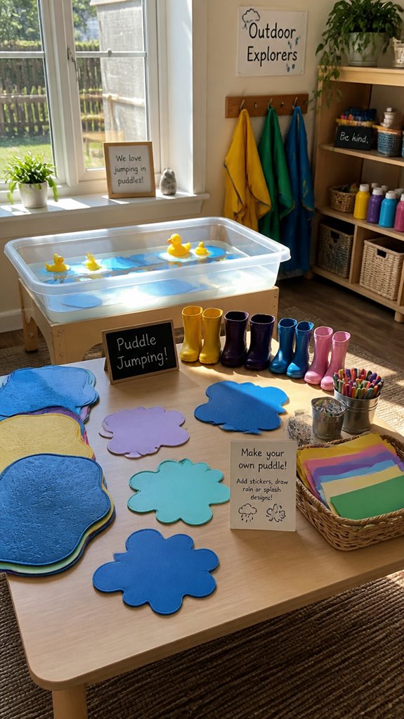 puddle fun with props