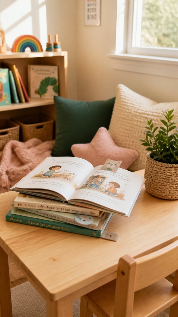 read calming favorite book together