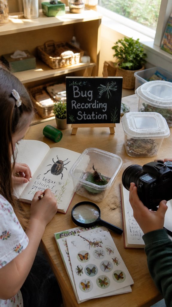 record insect observations accurately