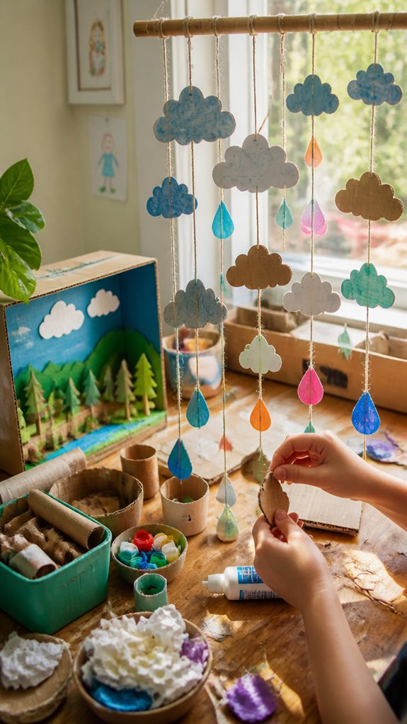 recycle create hang inspire