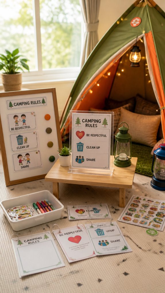 safe fun camping rules