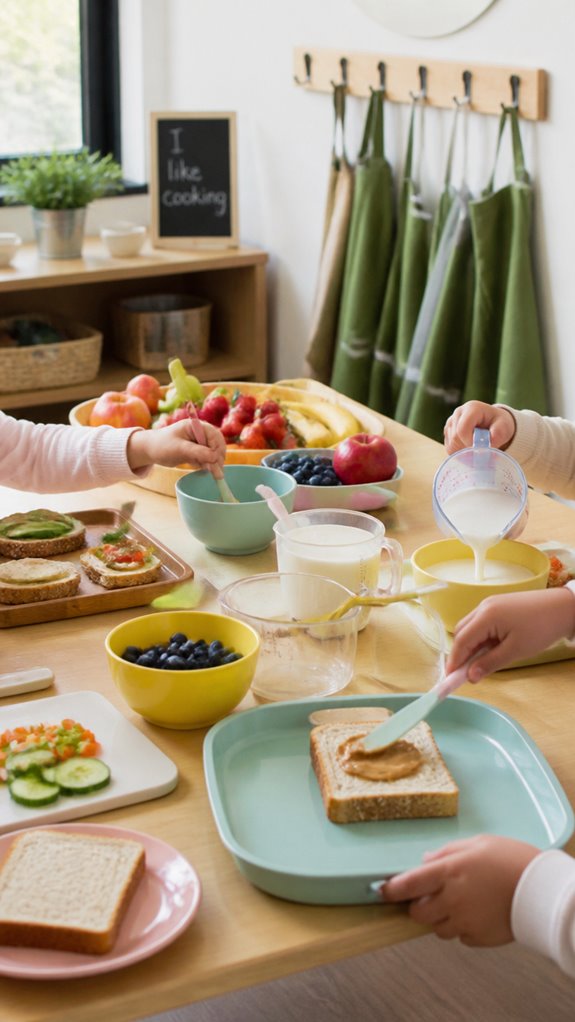 safe fun creative cooking