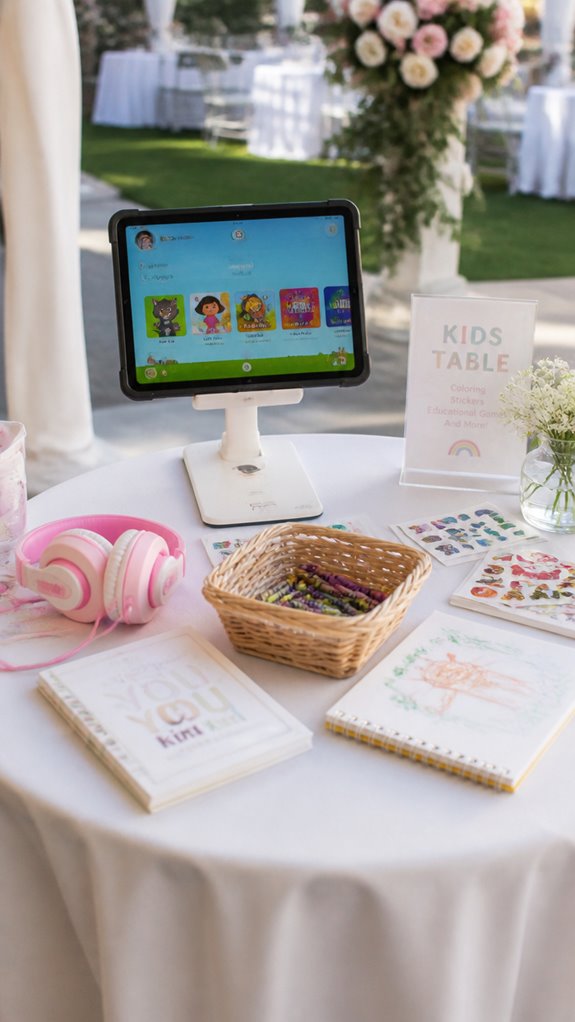 secure engaging tablet setup