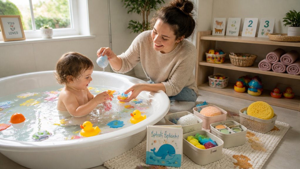 toddler bathtub play ideas