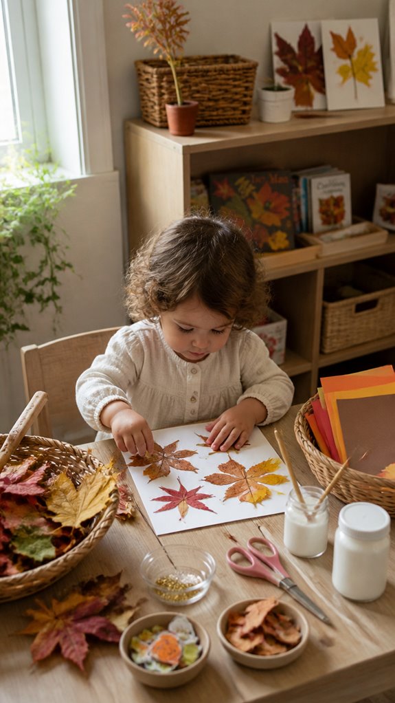 toddler leaf craft activities