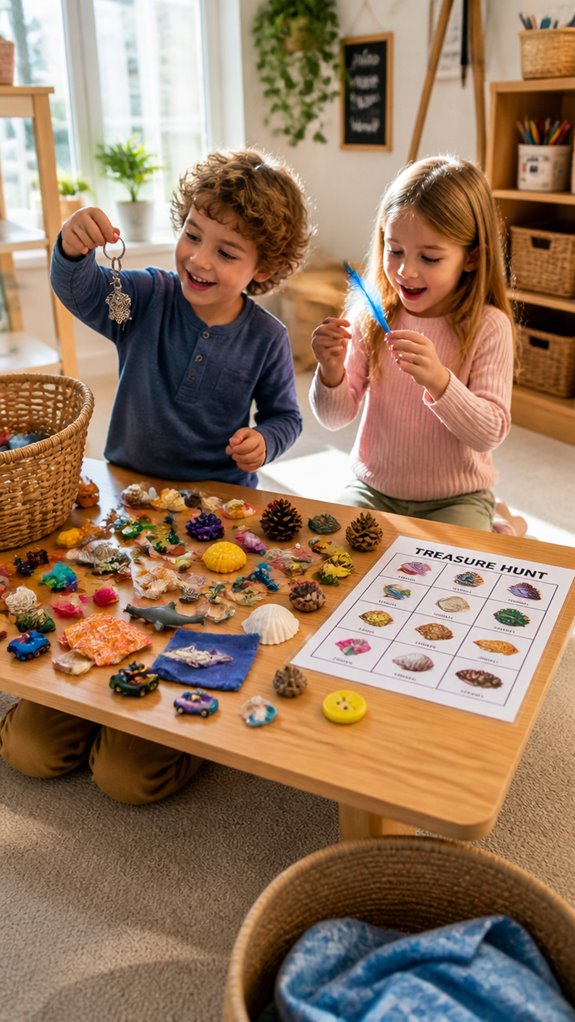 treasure hunt decluttering game