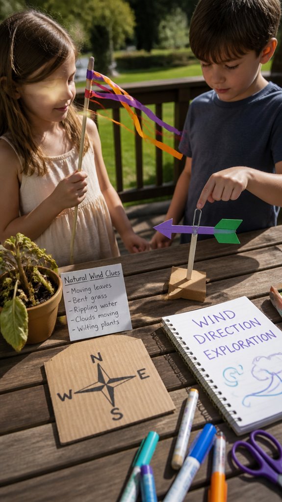 use ribbons plants weather vanes