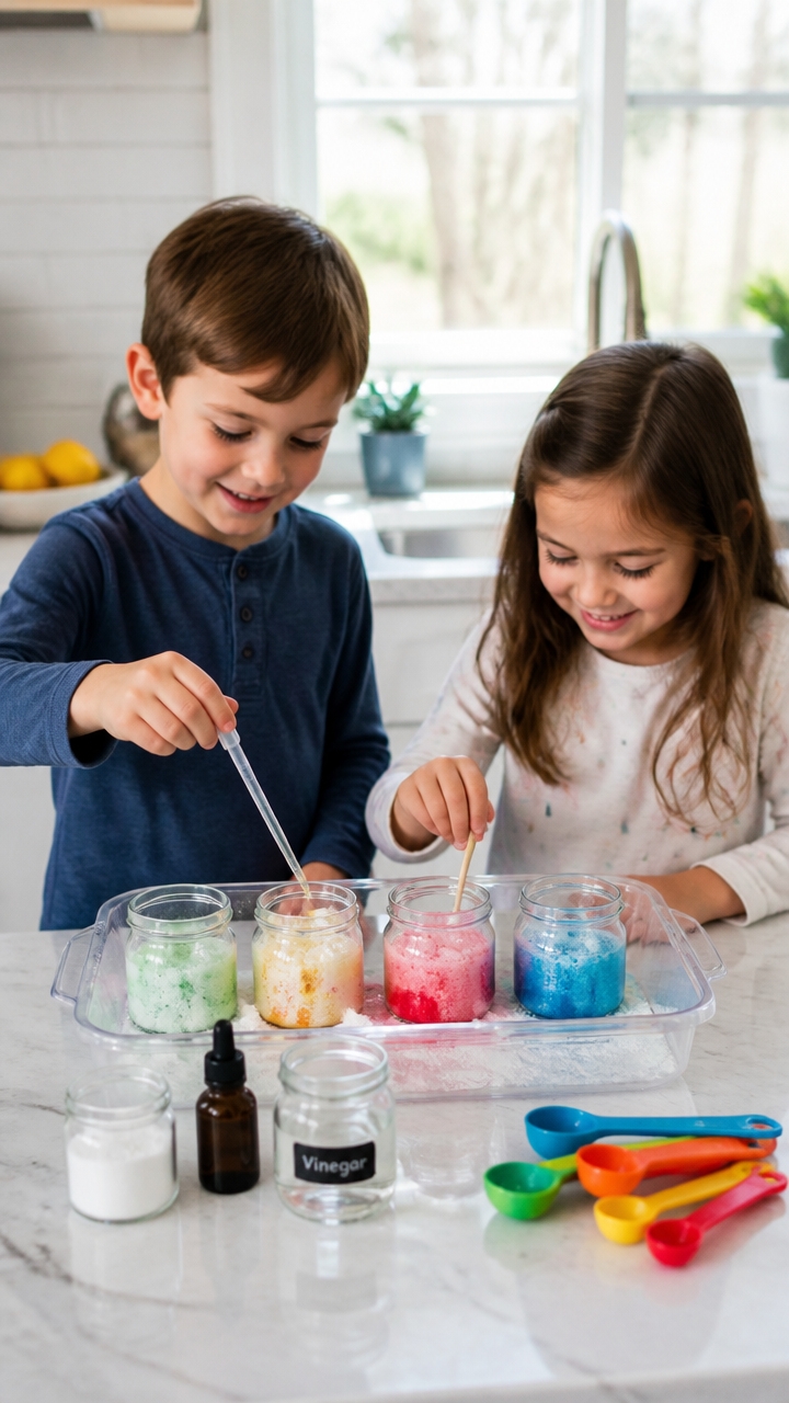 at home science experiments fun