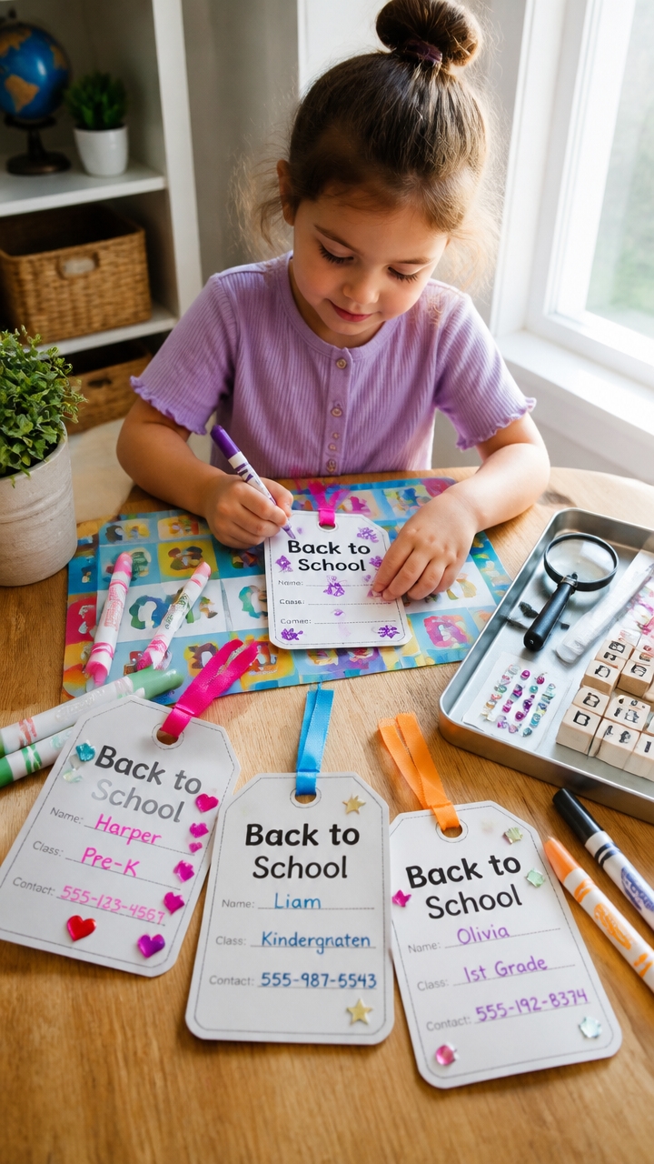 backpack identification safety tips