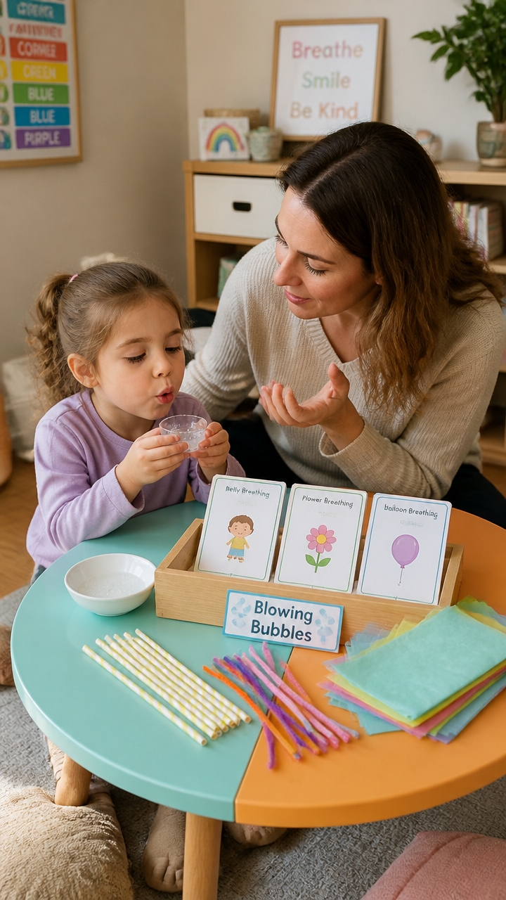 breathing games for bonding