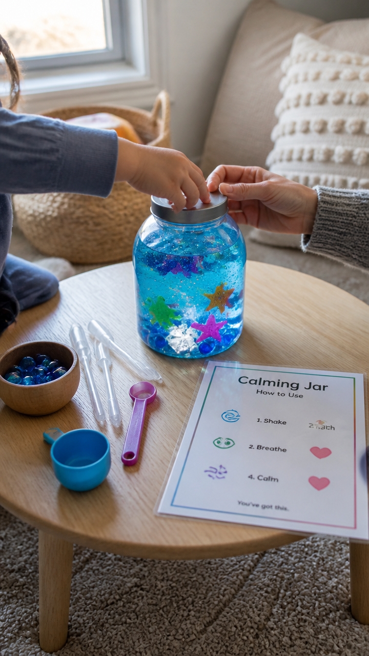 calming jars for emotions
