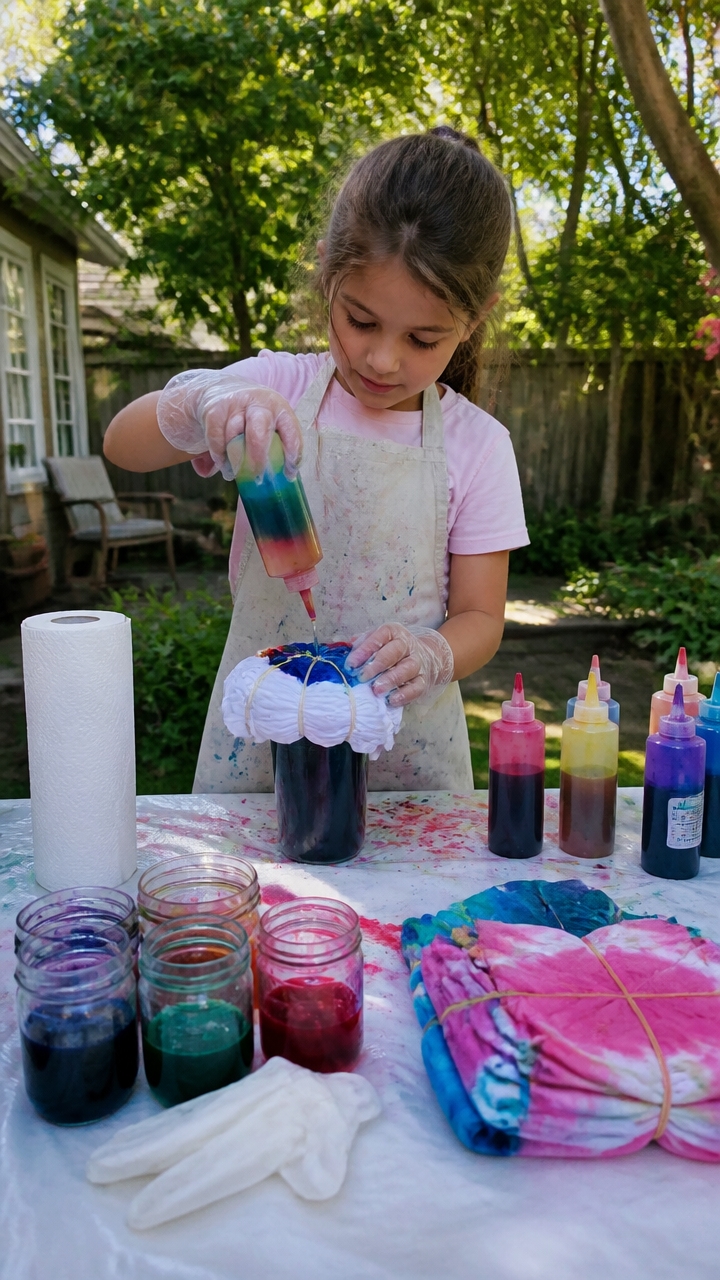 colorful tie dye adventure