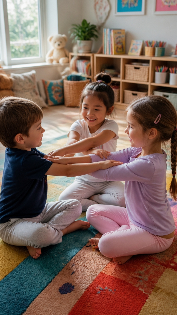 connection through partner yoga