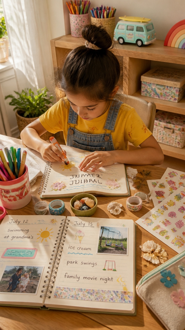 create a summer journal