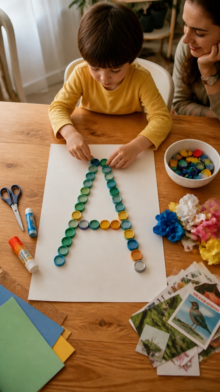 creative alphabet learning fun