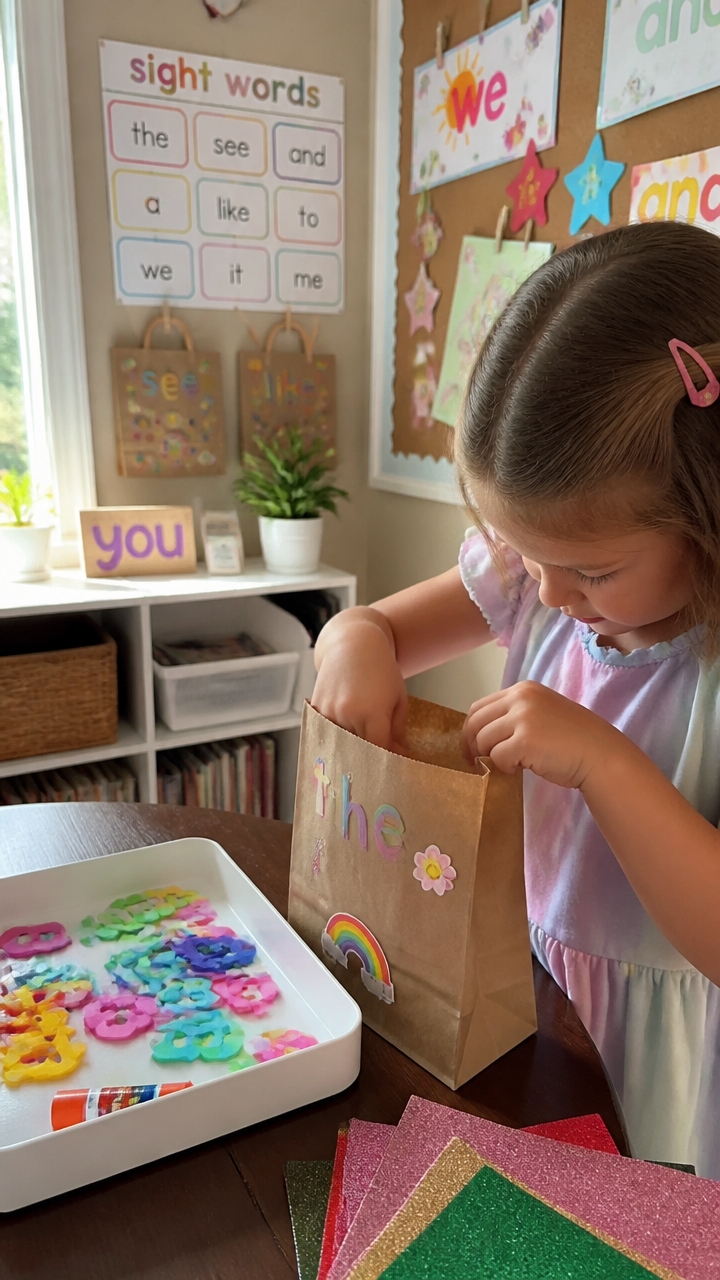 creative sight word crafts