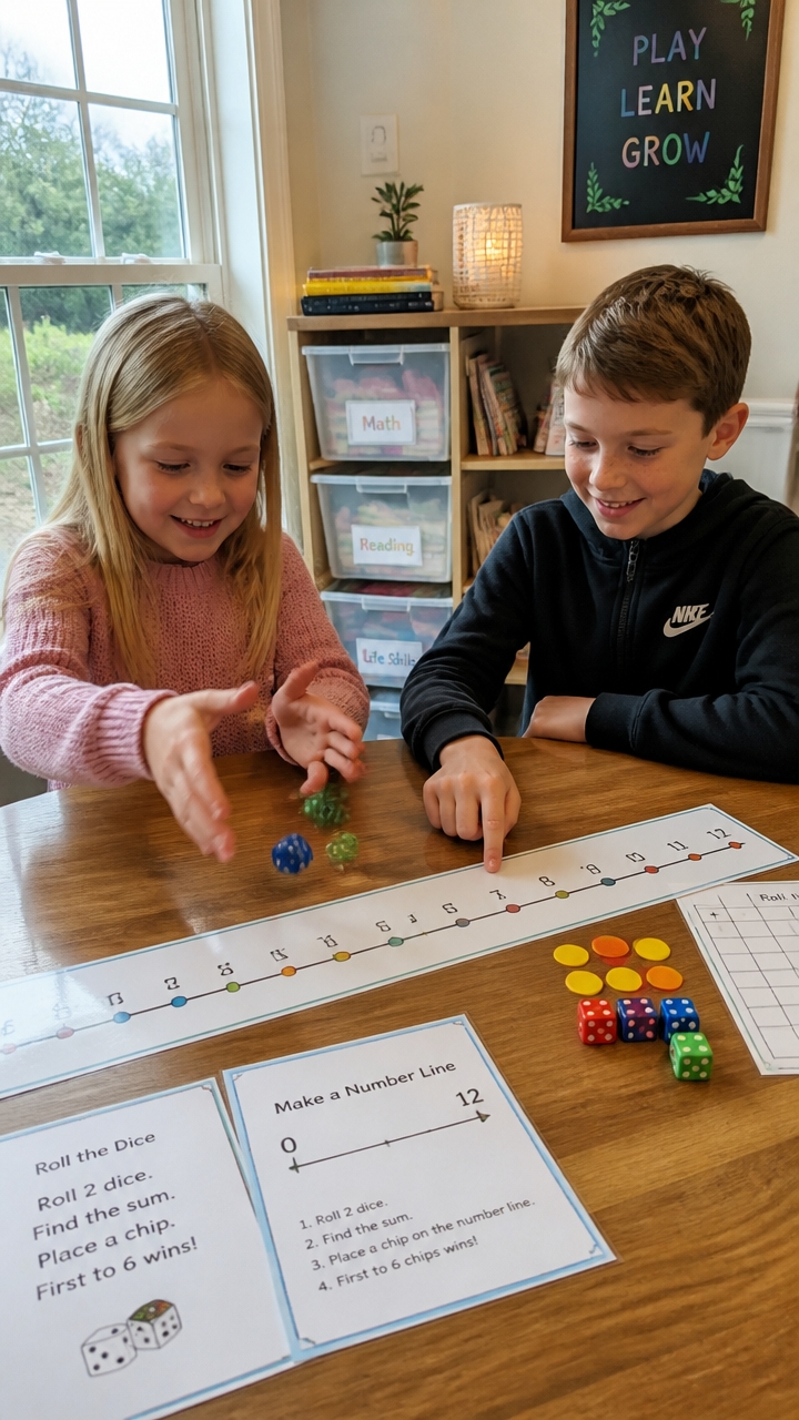 dice games for learning
