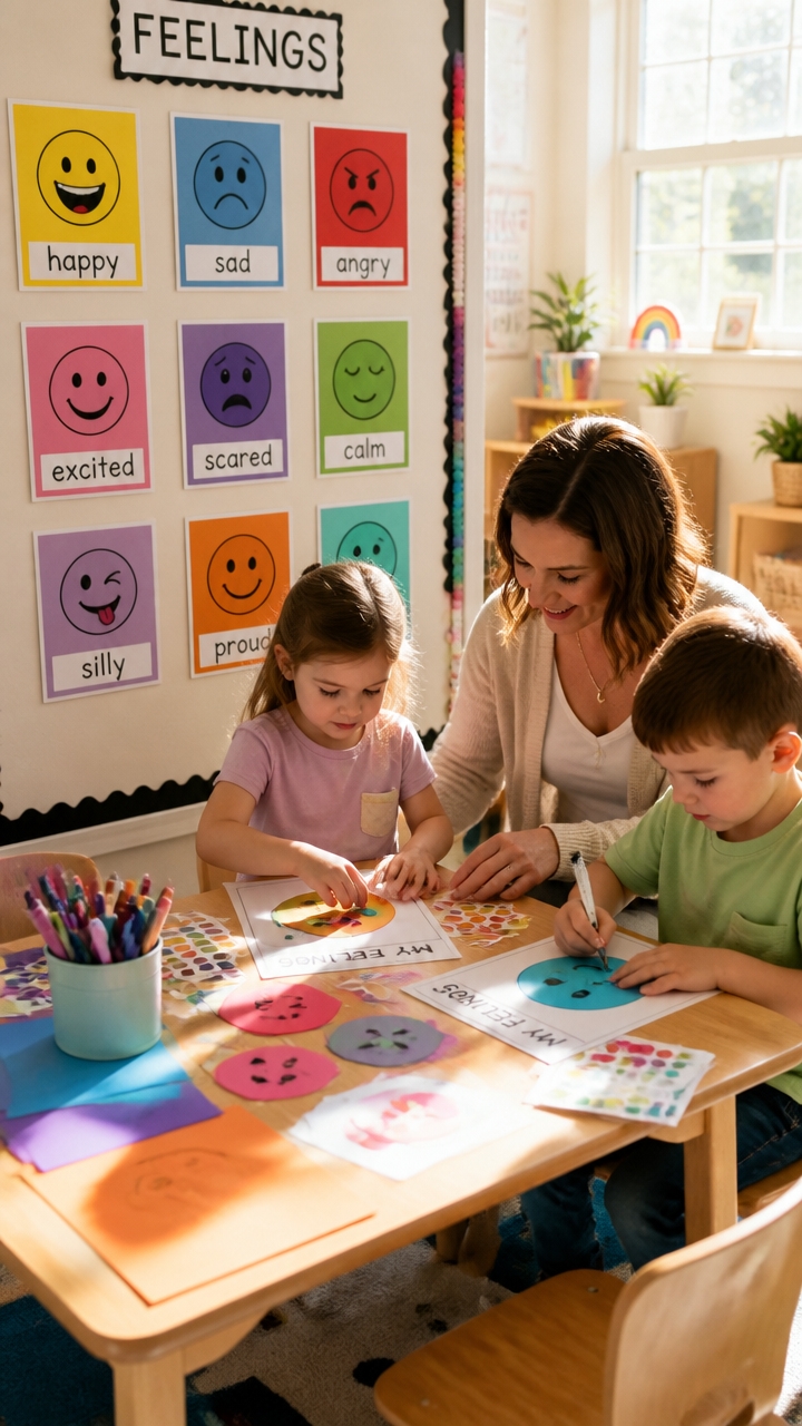 emotional awareness through routines