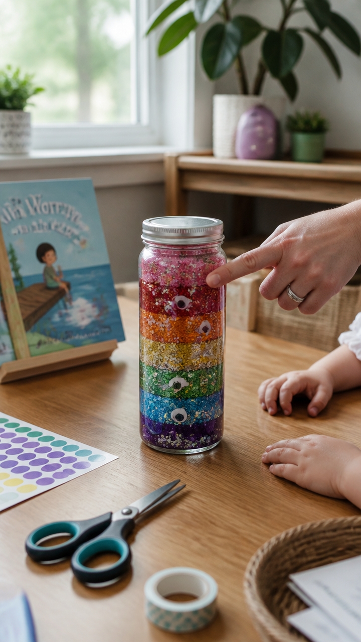 engaging calming jar activities