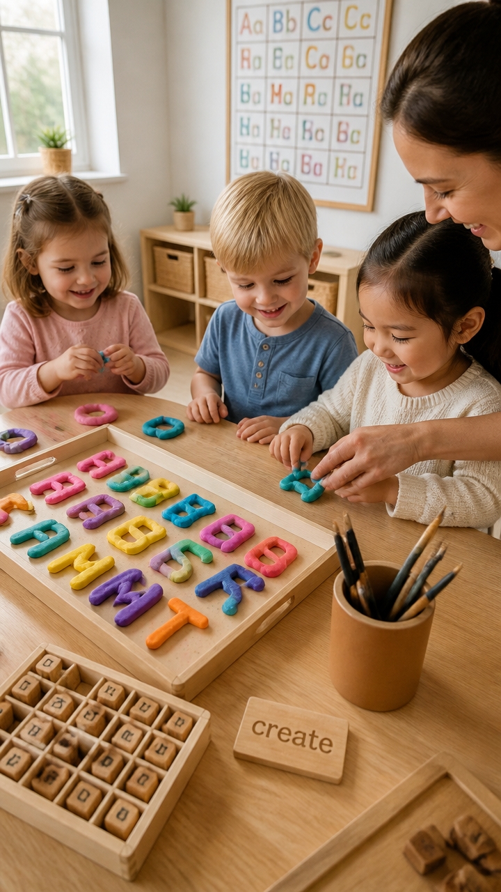 engaging hands on letter activities