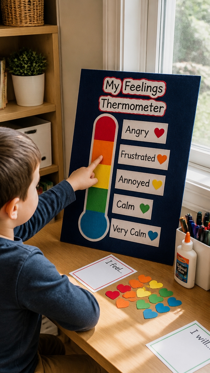 feelings thermometer for emotions