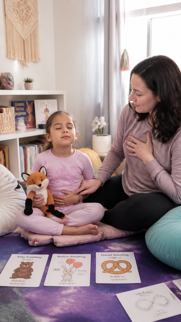 fun nighttime breathing routine