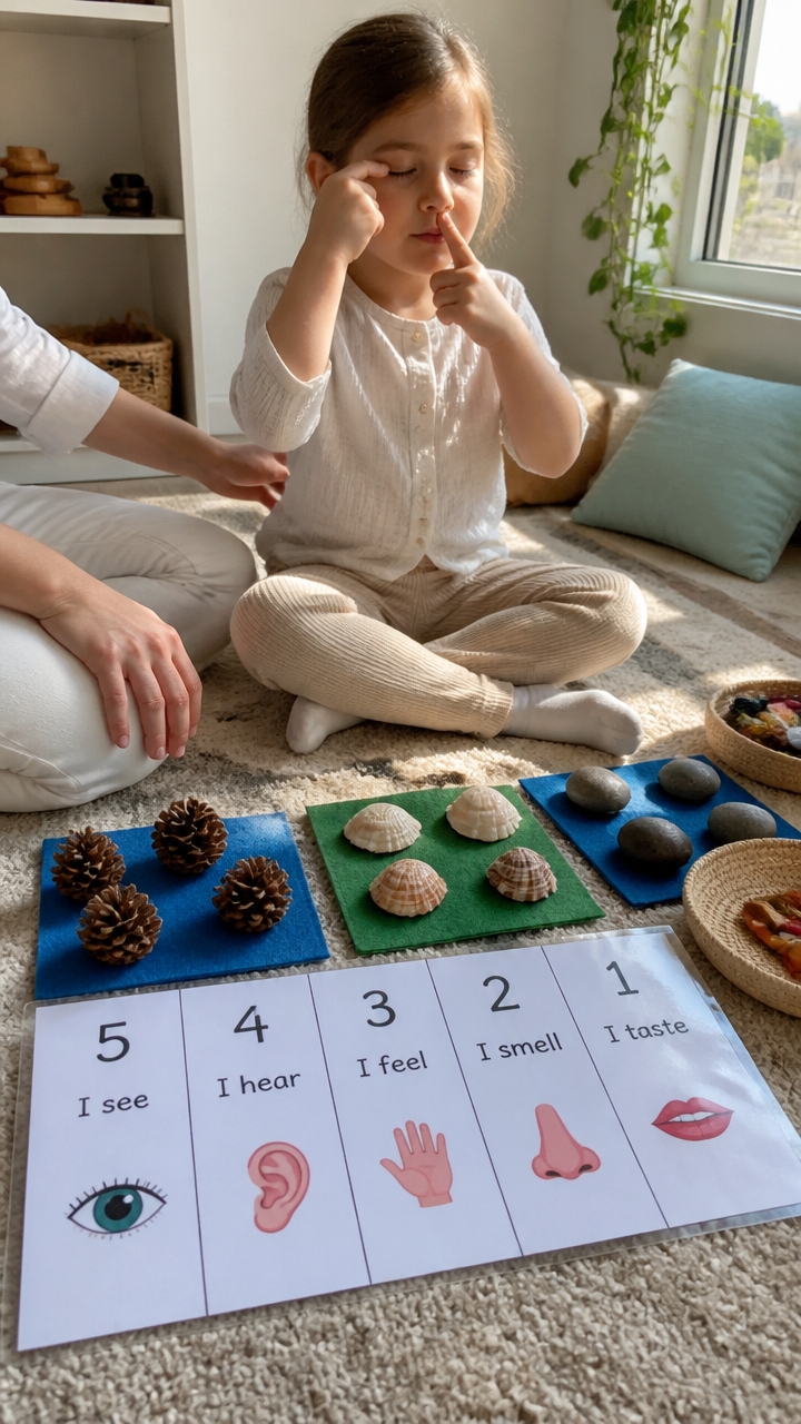 grounding kids in stress
