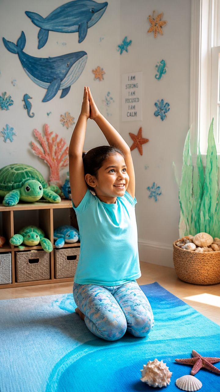 imaginative nature themed kids yoga