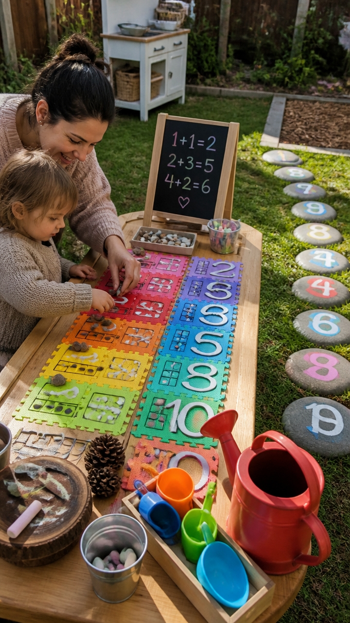 indoor outdoor math integration
