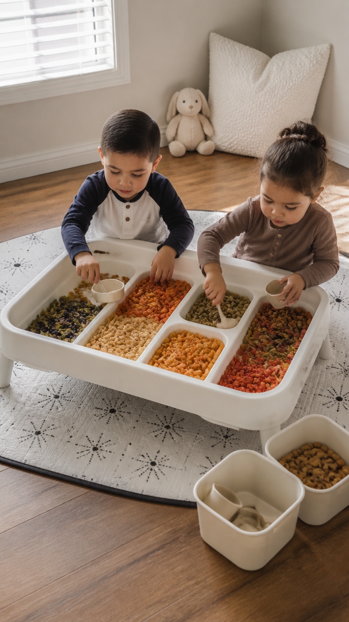 kid friendly play zone setup