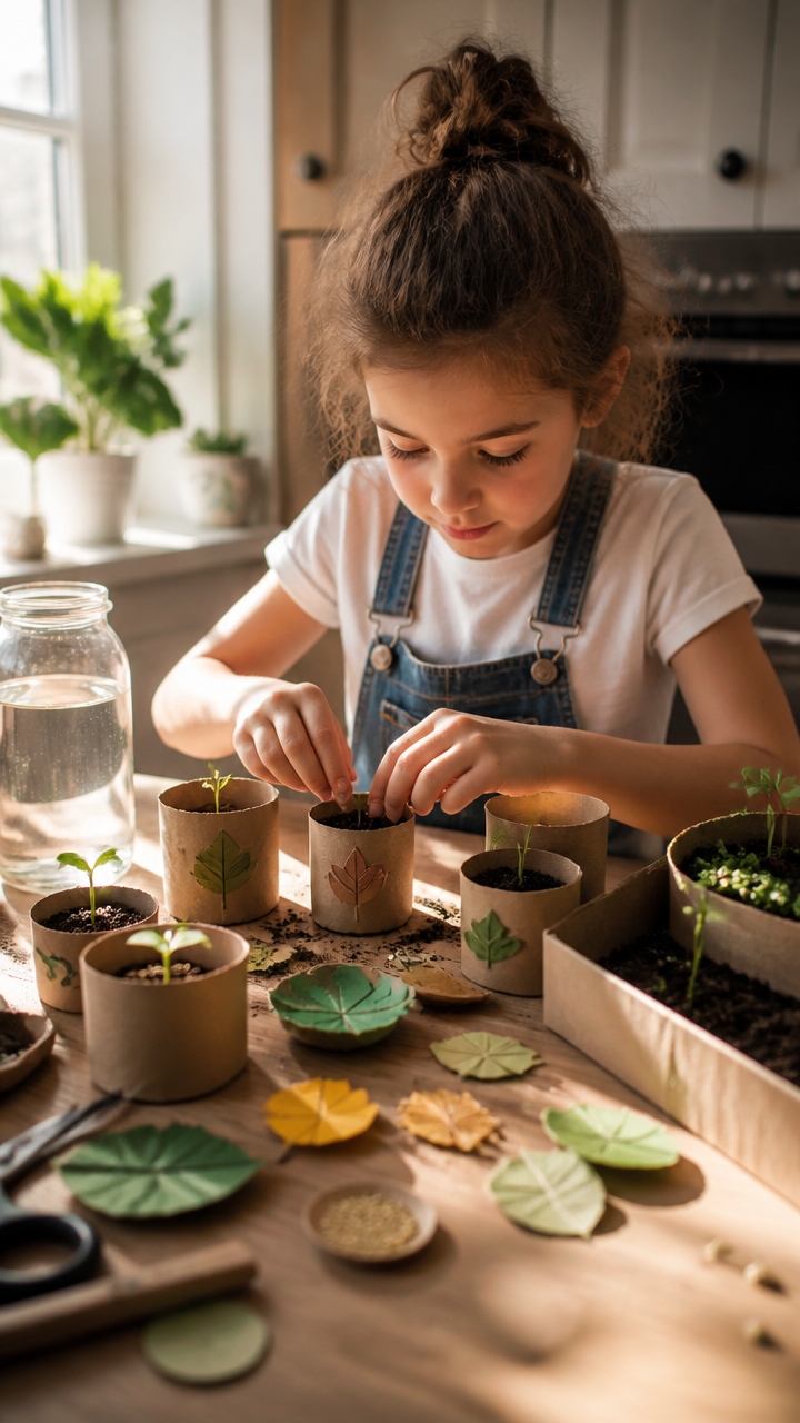 kids supporting sustainability efforts