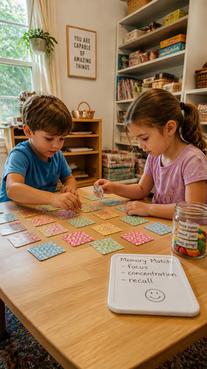 memory games for families