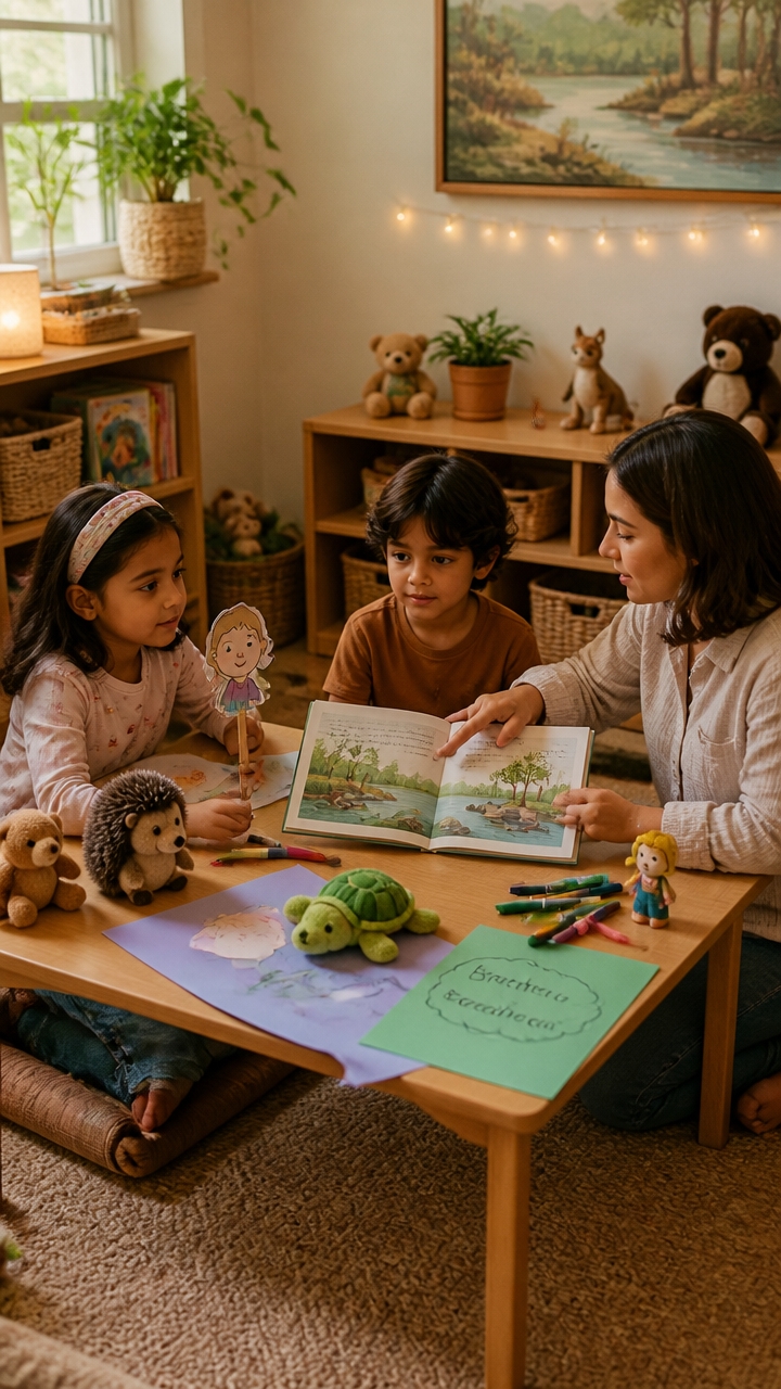 mindfulness through playful storytelling
