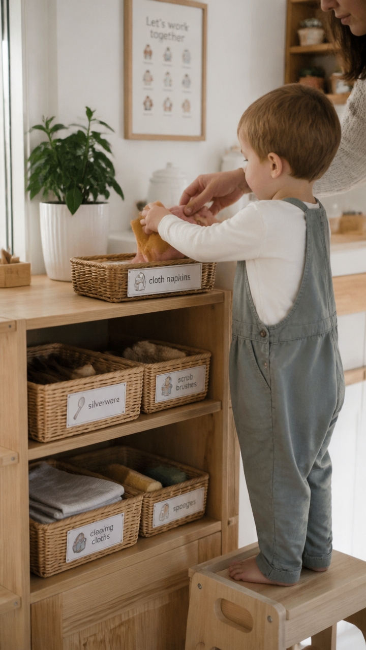 montessori principles for independence