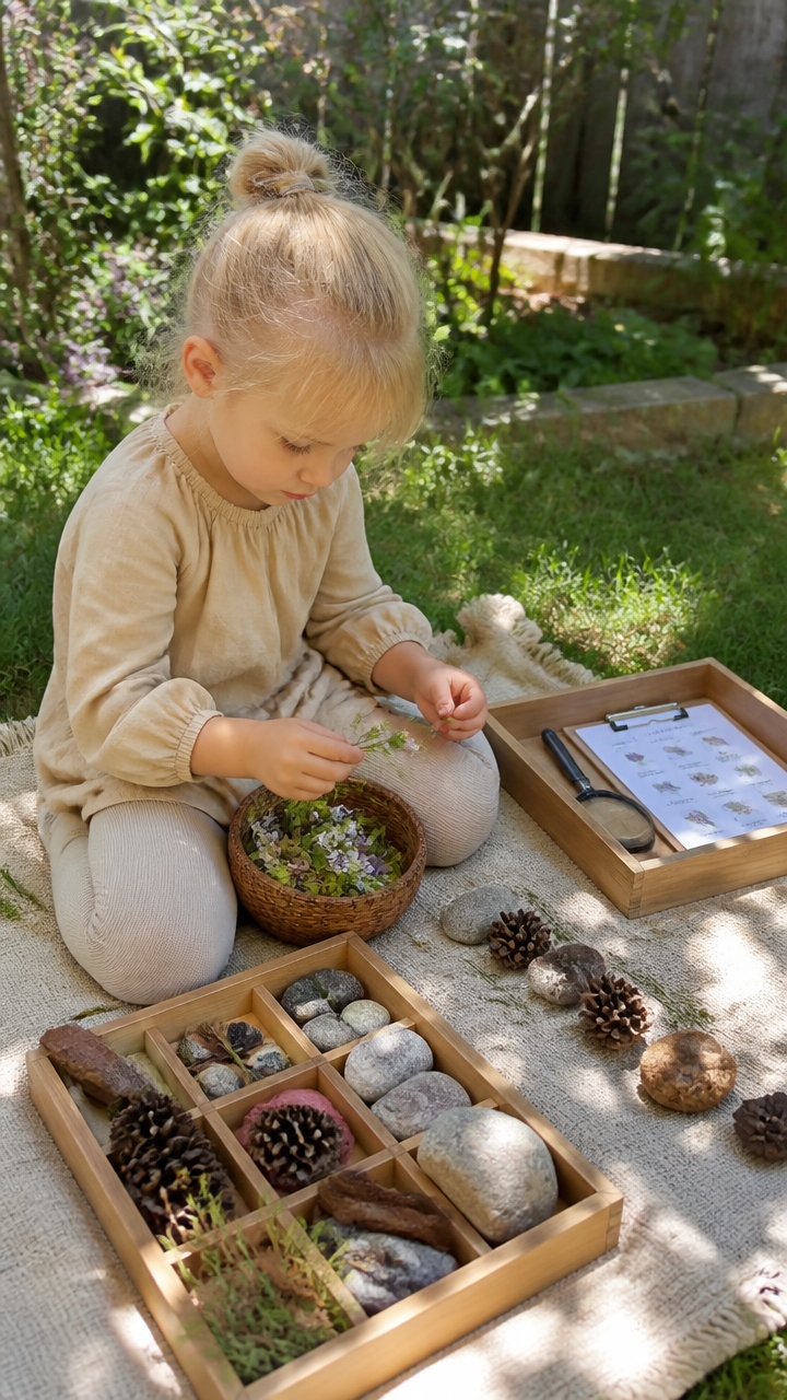 nature inspired outdoor play