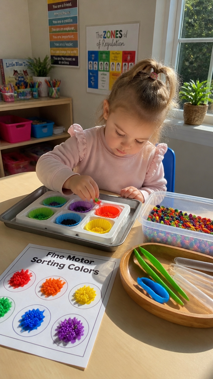 nurturing preschool fine motor skills