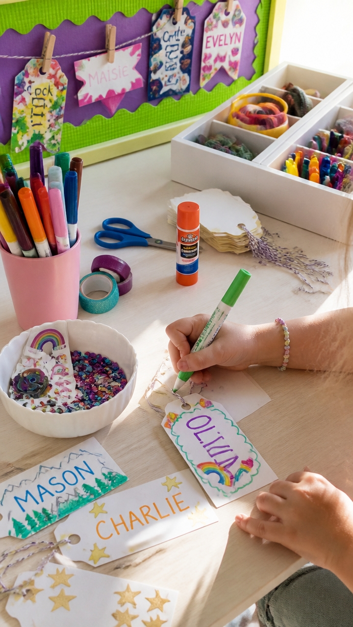 personalized back to school tags