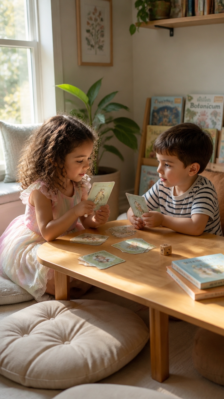 quiet storytelling games for kids