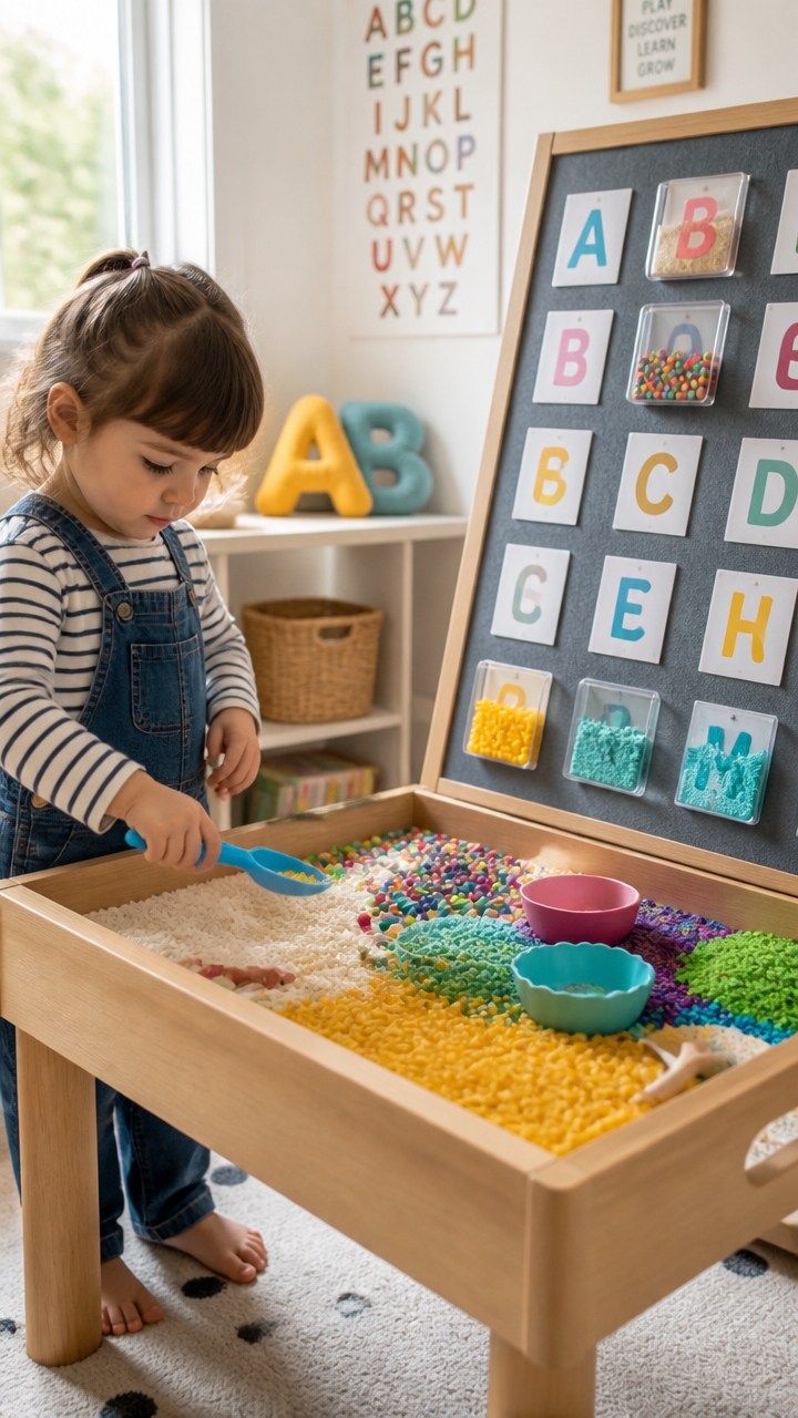 sensory alphabet learning activities