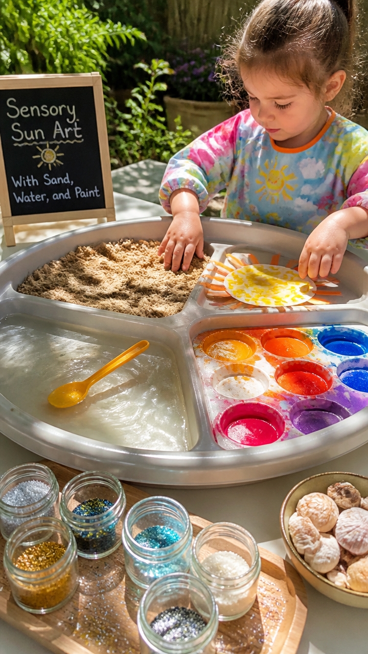 sensory sun art adventure