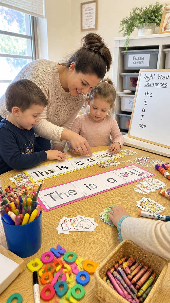 storytelling with sight words