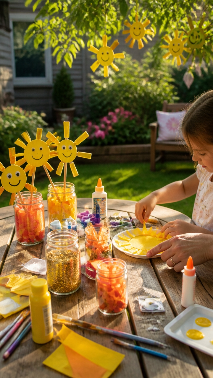 sunny crafts for families